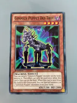 Gimmick Puppet Des Troy - Mixed Edition Common PRIO-EN095 Yugioh - Image 2