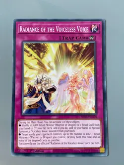 Radiance of the Voiceless Voice - 1st Edition Common PHNI-EN076 Yugioh - Image 1