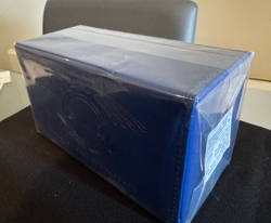 YuGiOh Mark of the Dragon Duelist Card Storage deck Box DX Blue Separator Dice - Image 1