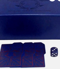 YuGiOh Mark of the Dragon Duelist Card Storage deck Box DX Blue Separator Dice - Image 5