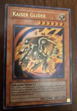 Kaiser Glider yugioh 1ST ED. DCR-051 yu-gi-oh card DCR051 - Image 1