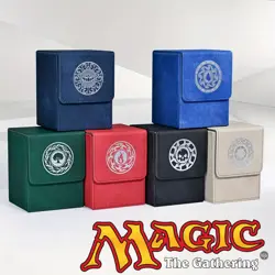 MAGIC: THE GATHERING MTG DECK CASES Leather Card Vert Box (Choose Your Element) - Image 1