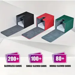 MAGIC: THE GATHERING MTG DECK CASES Leather Card Vert Box (Choose Your Element) - Image 2