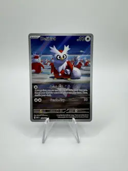 Delibird Full Art Illustration Rare Holo 152/132 Mega Evolution Pokemon Card NM - Image 1