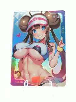 Rosa - Pokemon - Senpai Goddess Haven #3 - SSR-034 - Bikini - Waifu Card - Image 1