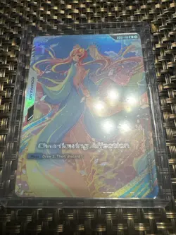 Gundam TCG Card Game Overflowing Affection GD01-118 U+ Alt Art - Image 1