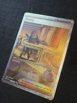Pokemon TCG Penny Holo Rare Card 252/198 Scarlet & Violet Base Set NM - Image 2