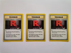 1X Rocket's Hideout 63/64 Neo Revelation Set Pokemon Trainer Card WOTC - Image 1