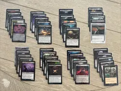 MTG Black Bundle -- 40 handpicked cards, various sets, various rarities - Image 1