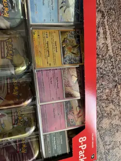 Pokemon TCG - Prismatic Evolutions 8 Mini-Tins w Promo Cards - Costco Exclusive - Image 4