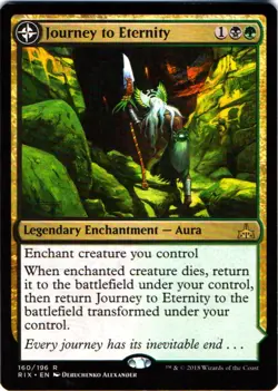 JOURNEY TO ETERNITY 160 MAGIC: THE GATHERING RIVALS OF IXALAN (RIX) RARE - Image 1