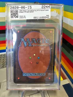 1993 Alpha Frozen Shade BGS 9 Graded Magic MTG - Image 2