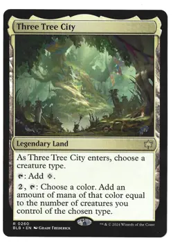 Three Tree City - Bloomburrow NONFOIL - Image 1