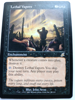 MTG: Lethal Vapors Scourge !~*NM RARE*~! [hard to find] - Image 1