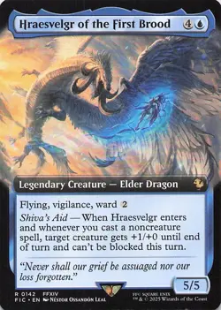 Hraesvelgr of the First Blood (Extended Art) Commander: Final Fantasy Regular - Image 1