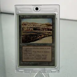 Strip Mine Magic The Gathering Uncommon Land 1995 - Image 1