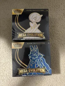 NEW! Pokemon Mega Evolution Elite Trainer Box ETB Set of 2 In Hand SEALED - Image 1
