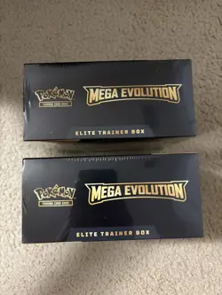 NEW! Pokemon Mega Evolution Elite Trainer Box ETB Set of 2 In Hand SEALED - Image 3
