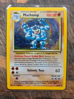 Machamp Holo 2002 Pokemon Karte 15/110 Legendary Collection - Image 1