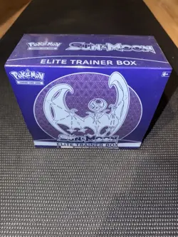 Pokemon Elite Trainer Box Sun and Moon Base Lunala New/Factory Sealed 728192530920 - Image 1