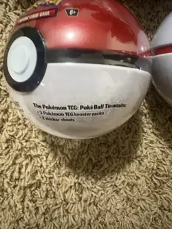 Pokemon Pokeball Tin Factory Sealed Lot of 4 Poke And Moon Ball 12 Booster Packs - Image 2