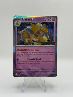 Mega Evolution Build & Battle Pokemon Deck 2025 Alakazam Brand New Sealed - Image 1