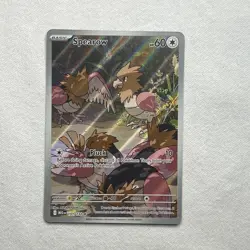 Pokemon TCG - Spearow 151/132 Illustration Rare - Pack Fresh - Mega Evolution - Image 1