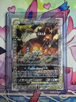Pokemon TCG Mewtwo & Mew GX Tag Team SM191 & Reshiram & Charizard Gx Sm201 BONUS - Image 4