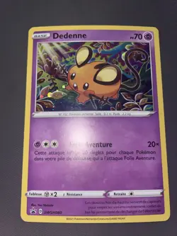 DEDENNE HOLO - POKEMON SWSH080 PROMO EPEE ET BOUCLIER EB4.5 NEUF FRANCAIS - Image 1
