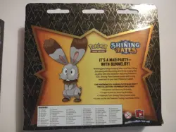 Pokemon Shining Fates Mad Party Pin Collection Bunnelby New Factory Sealed Box 820650808685 - Image 2
