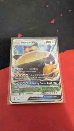 Snorlax GX SM05 Pokemon TCG 2016 Sun & Moon Black Star Promo Holo Rare Near Mint - Image 1