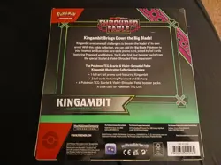 POKEMON SCARLET & VIOLET SHROUDED FABLE KINGAMBIT ILLUSTRATION COLLECTION NEW - Image 3