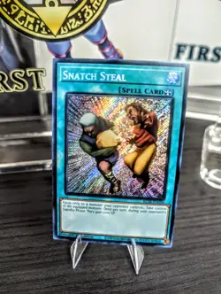 Yu-Gi-Oh! Snatch Steal BLTR-EN096 Secret Rare - Image 1