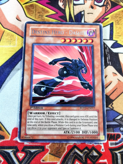 Destiny Hero - Dasher potd-en017 1st Edition (MP) Rare Yu-Gi-Oh! - Image 1
