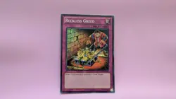 Yugioh Reckless Greed LCYW-EN285 Unl edition Super rare - Image 1