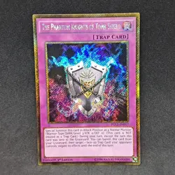 The Phantom Knights of Tomb Shield PGL3-EN017 1st Ed Gold Secret Rare Yu-Gi-Oh! - Image 1