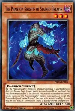 The Phantom Knights of Stained Greaves - PHRA-EN002 - Common - 1st Edition - Lig - Image 1