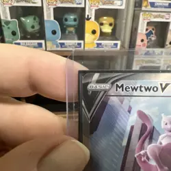 Pokemon Mewtwo V Holo Rare Card Super Psy Bolt Transfer Break Pokemon Go - Image 5