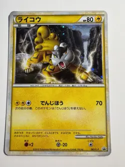 2010 Raikou Holo Card 061/L-p Legend Perfect Set Japanese Promo NM US Seller - Image 1