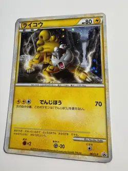 2010 Raikou Holo Card 061/L-p Legend Perfect Set Japanese Promo NM US Seller - Image 3