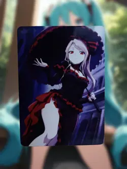 Shalltear Bloodfallen Overlord Anime Waifu Sexy Goddess Doujin Lewd Hentai Card - Image 1