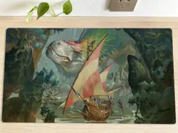 MTG Colossal Dreadmaw Table Playmat TCG CCG Pad Trading Card Game Mat Mousepad - Image 1