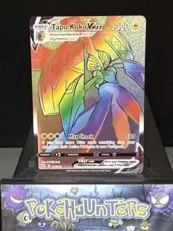 Pokemon Card Tapu Koko VMAX 166/163 Battle Styles Secret Rare Near Ming - Image 1