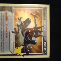 Greninja Gold Star Pokemon Celebrations Promo SWSH144 Sealed Card - Image 3