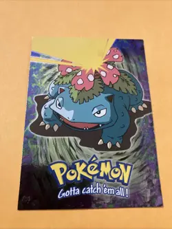 Venusaur #03 E3 of 12 Topps Pokemon Trading Card - Image 1