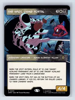 The Spot, Living Portal #231 Regular Borderless Rare MTG 25 Marvel's Spider-Man - Image 1