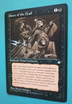 Magic the Gathering MTG Ice Age DANCE OF THE DEAD LP/EX U 1995 Nice! - Image 3