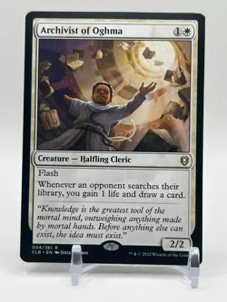 Archivist of Oghma -Commander Legends: Battle for Baldur's Gate - #004/361 - MTG - Image 1