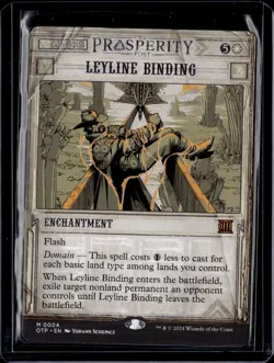 Leyline Binding - 4 - BIG - NM - MTG Magic the Gatheringg - Image 1