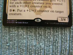MTG High Sentinels of Arashin Khans of Tarkir 013/269 Foil Rare - Date Stamped - Image 3